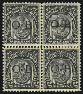 Sale 1068, Lot 821, U.S. Possessions: Philippines, Back-of-Book and Group Lots