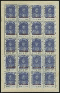 Sale 1068, Lot 886, Hawaii: Stampless thru 1868 Kamehameha III Issues