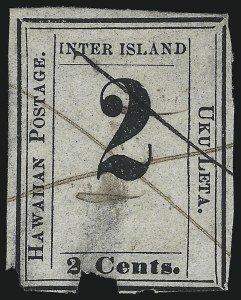 Sale 1068, Lot 896, Hawaii: 1859-65 Numeral Issues