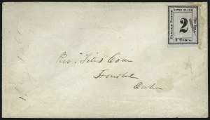 Sale 1068, Lot 898, Hawaii: 1859-65 Numeral Issues