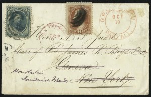 Sale 1068, Lot 953, Hawaii: 1861 thru Royal Portraits Issues