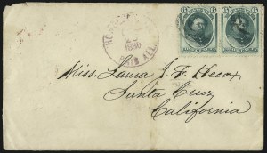 Sale 1068, Lot 957, Hawaii: 1861 thru Royal Portraits Issues