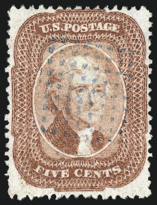 Sale 1074, Lot 547, 5c 1857-60 Issue (Scott 27-30A)
