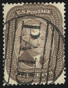 Sale 1074, Lot 554, 5c 1857-60 Issue (Scott 27-30A)