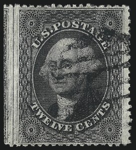 Sale 1074, Lot 622, 12c-24c 1857-60 Issue (Scott 36-37)