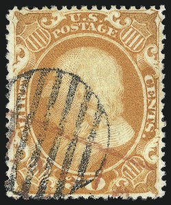 Sale 1074, Lot 643, 30c-90c 1857-60 Issue (Scott 38-39)