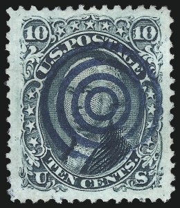Sale 1074, Lot 673, 10c 1861 Issue (Scott 68)