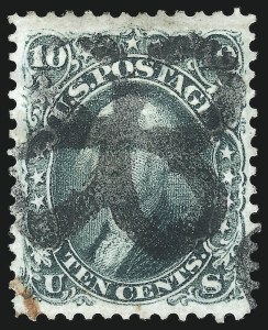 Sale 1074, Lot 682, 10c 1861 Issue (Scott 68)