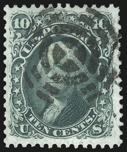 Sale 1074, Lot 683, 10c 1861 Issue (Scott 68)