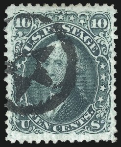 Sale 1074, Lot 686, 10c 1861 Issue (Scott 68)