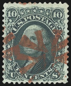 Sale 1074, Lot 691, 10c 1861 Issue (Scott 68)