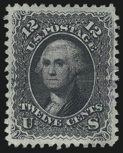 Sale 1074, Lot 704, 12c 1861 Issue (Scott 69)