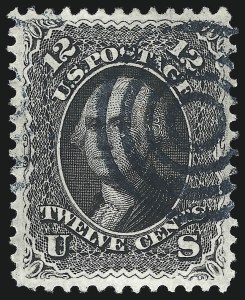 Sale Number 1074, Lot Number 708, 12c 1861 Issue (Scott 69)