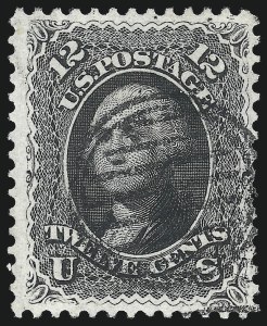 Sale 1074, Lot 710, 12c 1861 Issue (Scott 69)