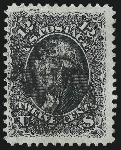 Sale 1074, Lot 717, 12c 1861 Issue (Scott 69)