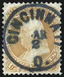 Sale 1074, Lot 762, 30c 1861 Issue (Scott 71)