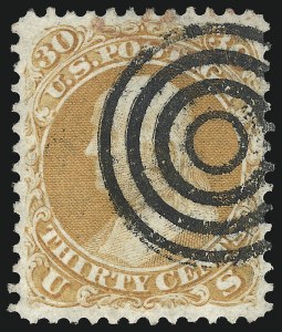 Sale 1074, Lot 775, 30c 1861 Issue (Scott 71)