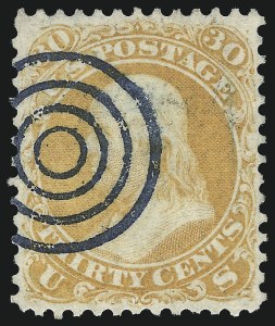 Sale 1074, Lot 776, 30c 1861 Issue (Scott 71)