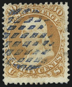 Sale 1074, Lot 778, 30c 1861 Issue (Scott 71)
