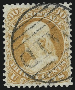 Sale 1074, Lot 780, 30c 1861 Issue (Scott 71)