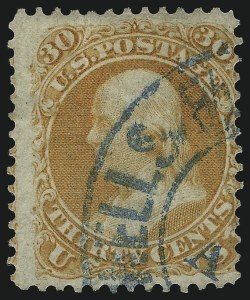 Sale 1074, Lot 785, 30c 1861 Issue (Scott 71)
