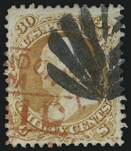 Sale 1074, Lot 793, 30c 1861 Issue (Scott 71)