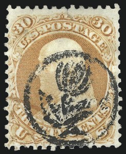 Sale 1074, Lot 805, 30c 1861 Issue, cont. (Scott 71)