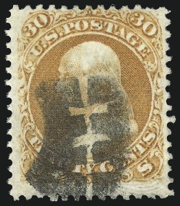 Sale 1074, Lot 807, 30c 1861 Issue, cont. (Scott 71)