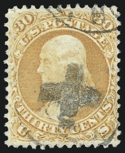 Sale 1074, Lot 809, 30c 1861 Issue, cont. (Scott 71)