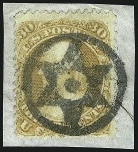 Sale 1074, Lot 812, 30c 1861 Issue, cont. (Scott 71)