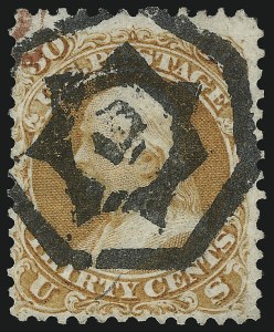 Sale 1074, Lot 816, 30c 1861 Issue, cont. (Scott 71)