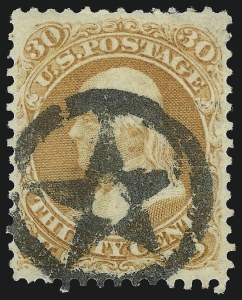 Sale 1074, Lot 818, 30c 1861 Issue, cont. (Scott 71)