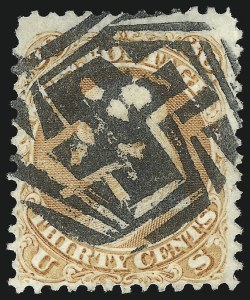 Sale 1074, Lot 826, 30c 1861 Issue, cont. (Scott 71)
