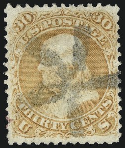 Sale 1074, Lot 828, 30c 1861 Issue, cont. (Scott 71)