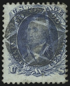 Sale 1074, Lot 845, 90c 1861 Issue (Scott 72)