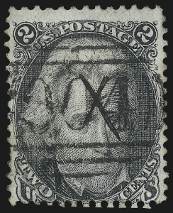 Sale 1074, Lot 910, 1868 Grilled Issue