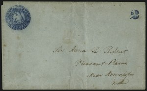 Sale 1075, Lot 1011, Postmasters Provisionals