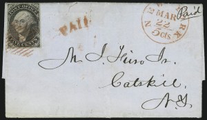 Sale 1075, Lot 1019, Postmasters Provisionals