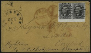 Sale 1075, Lot 1050, 1851-56 Issue