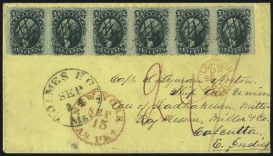 Sale 1075, Lot 1065, 1857-60 Issue