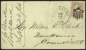 Sale 1075, Lot 1080, 1861-66 Issue