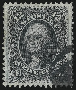 Sale 1075, Lot 1097, 1867-68 Grilled Issue and 1875 Re-Issue