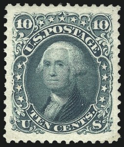 Sale 1075, Lot 1099, 1867-68 Grilled Issue and 1875 Re-Issue
