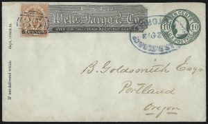 Sale 1075, Lot 1210, Carriers and Locals, Western Express