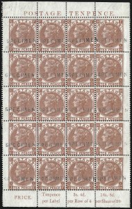 Sale 1075, Lot 1285, Worldwide Stamps: Ceylon thru Turkey