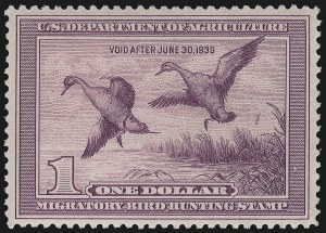 Sale Number 1076, Lot Number 2019, United States Hunting Permit Singles