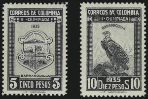 Sale 1076, Lot 2107, Colombia thru Ecuador