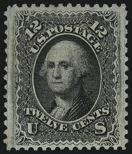 Sale 1077, Lot 104, 1867-68 Grilled Issue (Scott 79-101)