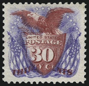 Sale 1077, Lot 133, 1875 Re-Issue of 1869 Pictorial Issue (Scott 123-133a)
