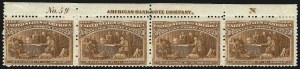 Sale 1077, Lot 172, 1893 Columbian Issue (Scott 230-245)